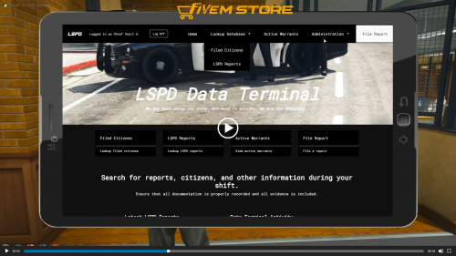 More information about "Fivem Store Police cad v8 working esx"