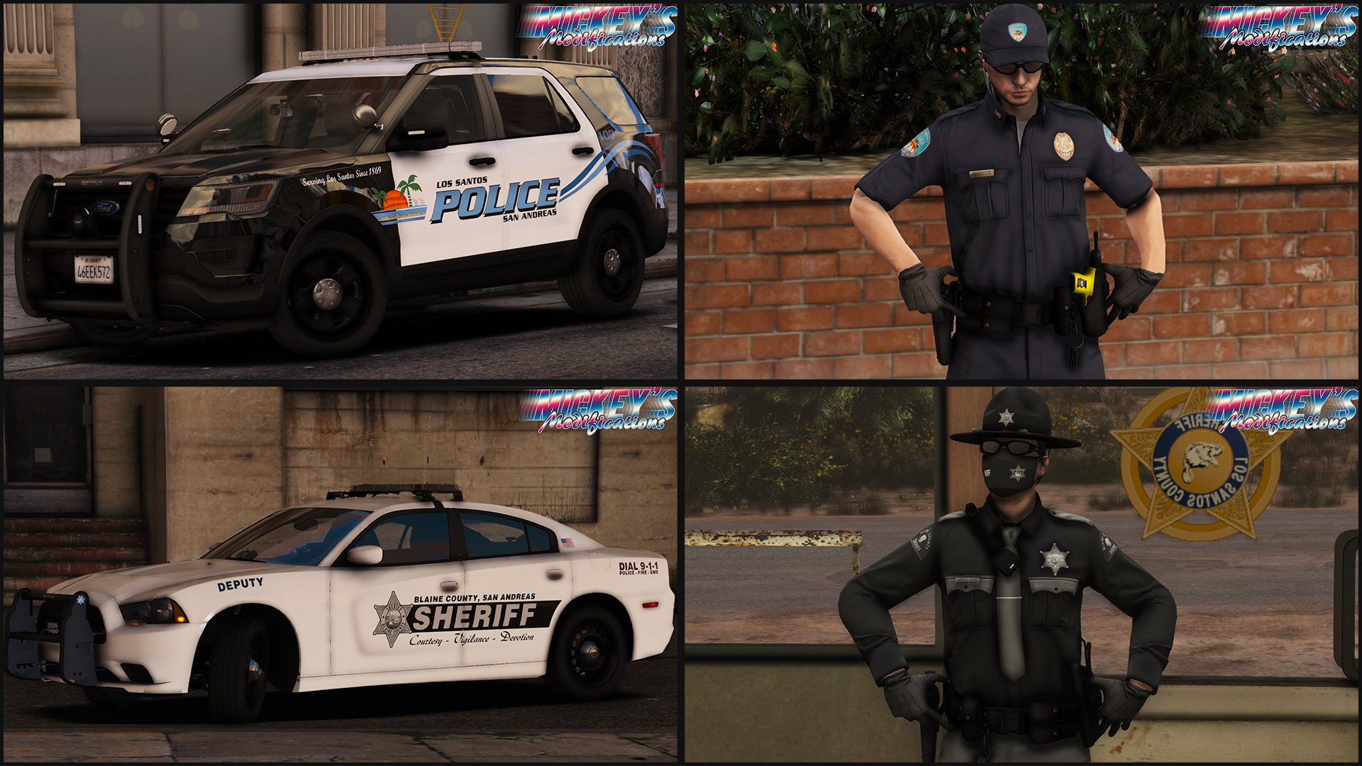 More information about "Mickey's Mods - Full Package (LSPD, BCSO Liveries & EUP)"