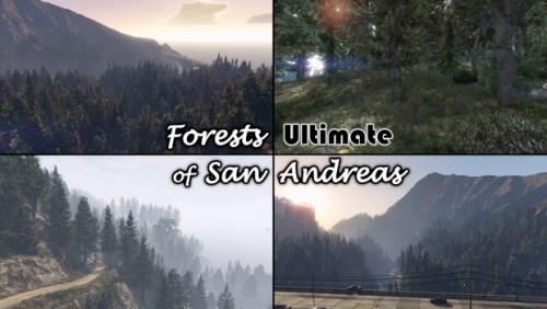 GTAV Remastered Ultimate & Forests of San Andreas - Visuals/Graphics ...