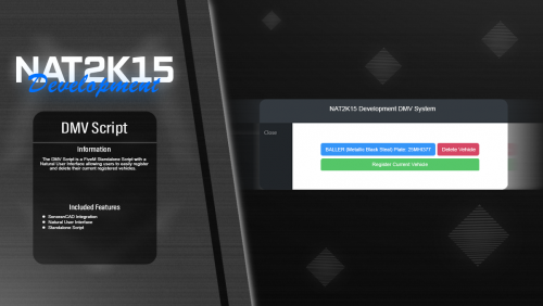 More information about "FiveM Standalone DMV Script Updated"