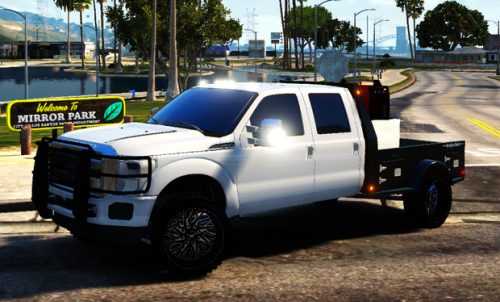 F350 Flatbed Gooseneck - Vehicles - Launcherleaks