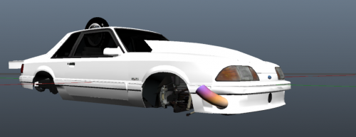 More information about "Foxbody Drag Car"