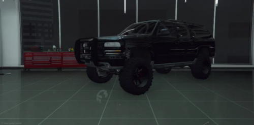 More information about "BadBlood Custom 2000 Suburban lifted"
