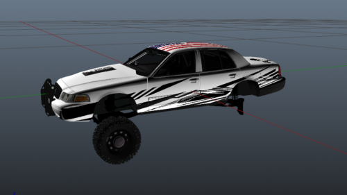More information about "BadbBlood Custom Lifted Crown Vic"
