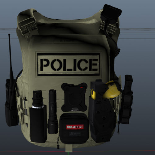 Police Vest Textures For Code4Mods 4Armor Patrolman Tactical LBV - EUP ...