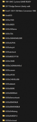 More information about "GODzGIFT Vehicle Pack!"