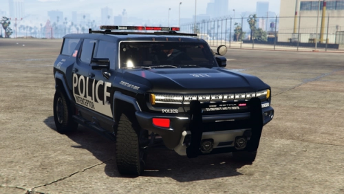 More information about "Foxtrotdelta GMC Hummer EV 2023 SUV Police Version (NON ELS)"