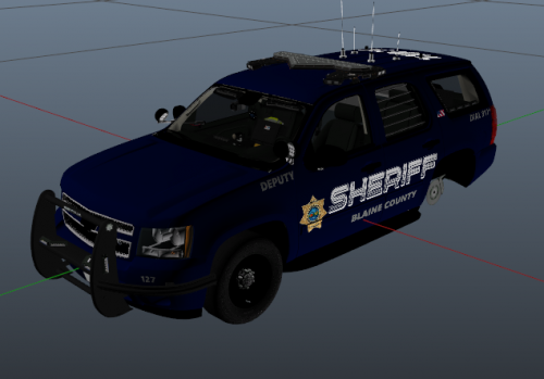 Blue Blaine County Sheriff Cars! | Non ELS | R&B - Vehicles ...