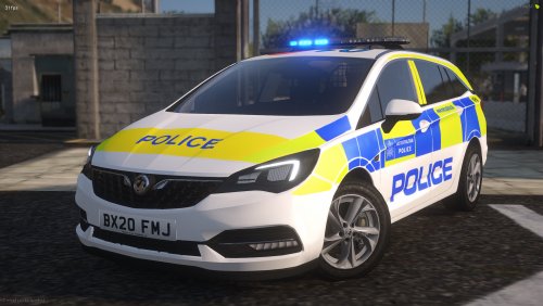 Metropolitan Police 2020 Vauxhall Astra Facelift - UK / British ...