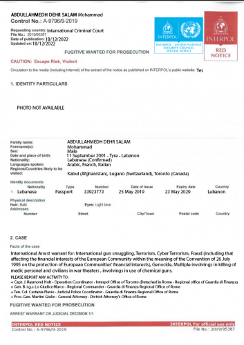 PSD Template for Interpol Red Notice to enhance your RP - Miscellaneous ...