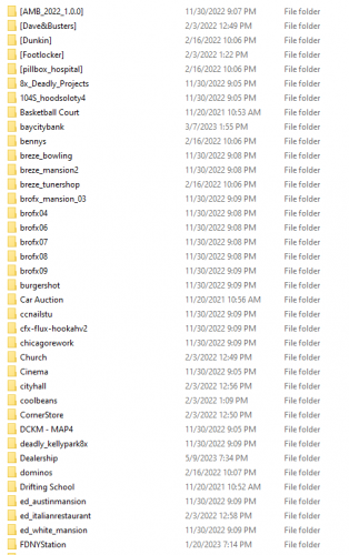 More information about "All my MLOS to date that I have collected."