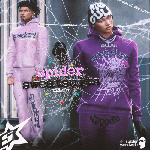 More information about "TideFN Spider Worldwide Sweatshuits(unisex)"