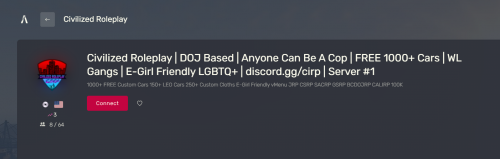 More information about "civilized roleplay Server dump"