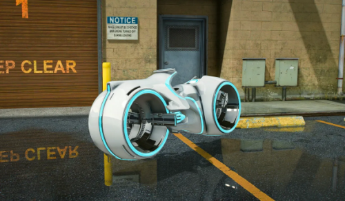 Flying Tron bike HFM - Vehicles - LauncherLeaks