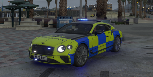 More information about "Blighty3Ds Bentley Continental GT Police"