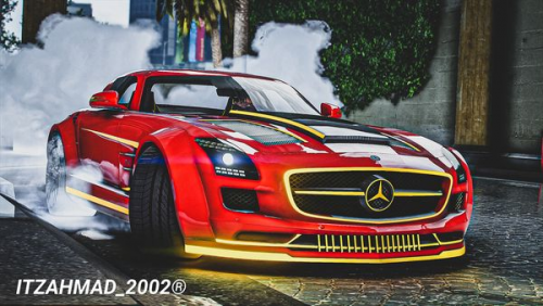 More information about "Mercedes SLS AMG Animated | Super Rare (ItzAhmad)"