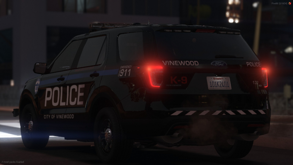 DOJRP LSPD New Livery Vinewood PD Only 2016 Explorers K9 - DOJRP ...