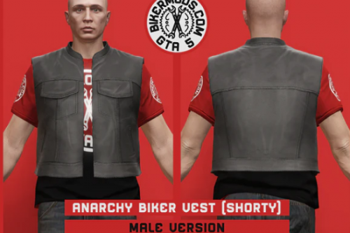 More information about "Short Biker Vest (BikerMods) Model and Texture"