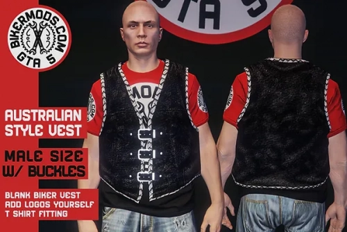 More information about "Australian Style Vest | BikerMods"