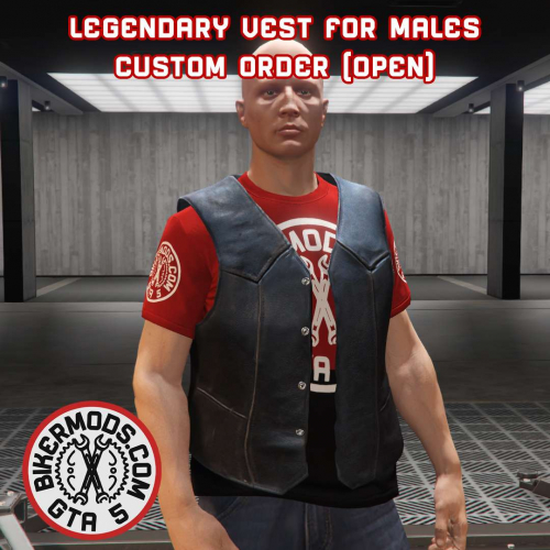 More information about "LEGENDARY VEST OPEN | BikerMods"