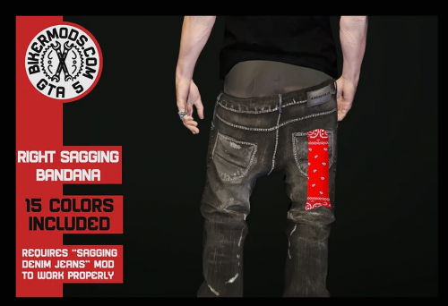 More information about "Bikermods Bandana Right Side | Biker/Gang Eup"