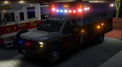 [ELS Hybrid] SAFD Pack Engine+Ambulance - ELS / LSPDFR - LauncherLeaks