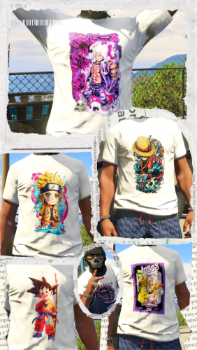 More information about "MT Anime T-Shirts MP Male FiveM Ready"