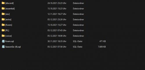 More information about "Season Six Full Server + SQL"