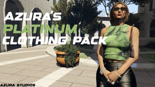 More information about "Azura's Platinum Clothing Pack"