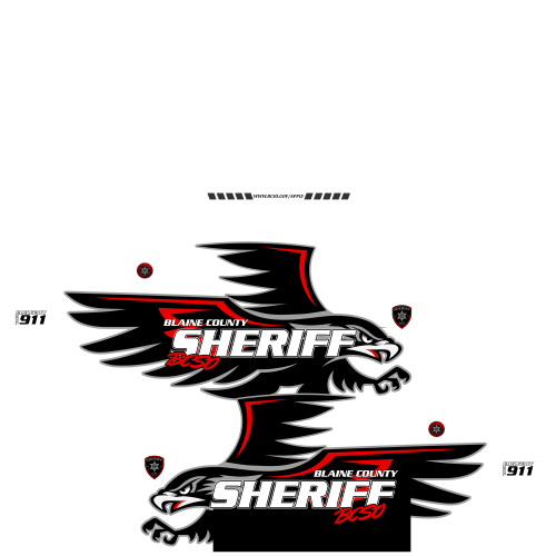 More information about "2023 Sheriff's Office Livery Package, Gold Eagle accents, Red Eagle accents"