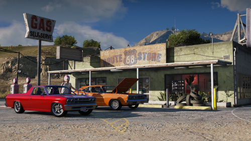 More information about "Route 68 Gas Station Interior."