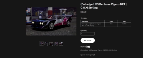 More information about "Declasse Vigero DRT | G.O.M Styling"