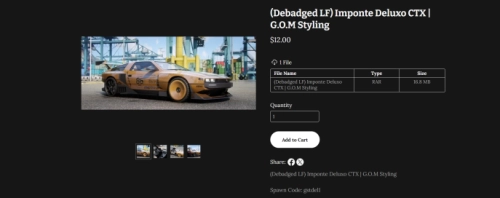 More information about "Imponte Deluxo CTX | G.O.M Styling"