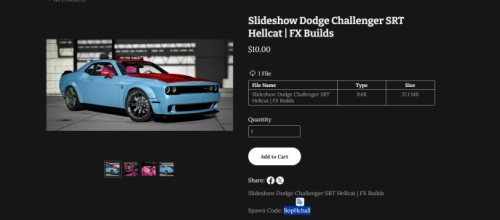 More information about "Slideshow Challenger FX Builds"