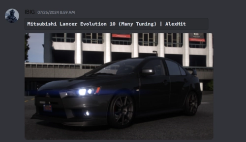More information about "Mitsubishi Lancer Evolution 10 AlexHit"