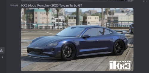 More information about "IKX3 Mods  Porsche - 2025 Taycan Turbo GT"