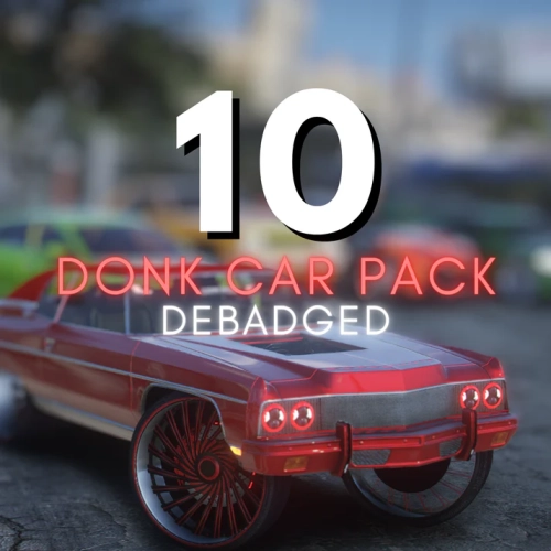 More information about "Debadged Donk Car Pack | 10 CARS - DigitalLativa"