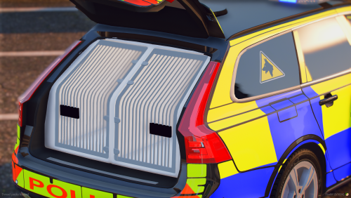 Genuine Volvo V90 Dog Guard / Cargo Safety Net (2017-2023) – Removable Boot Partition, Genuine Volvo Part 32205028