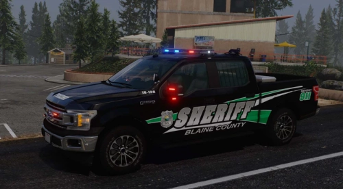 More information about "Redneck - Fictional Sheriff Livery Pack (Blaine)"