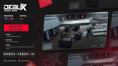 More information about "[ESX/QB] Hide and Seek (Prop Hunt)"