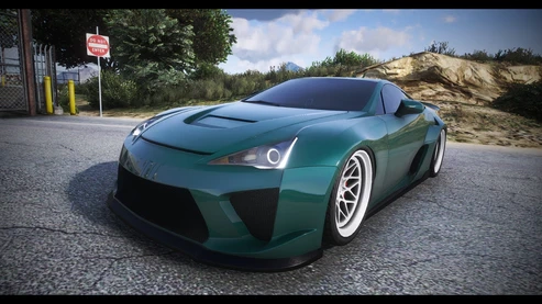 More information about "2012 Lexus LFA G.O.M. Styling"