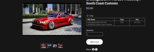 More information about "BMW M3 E36 Widebody | South Coast Customs"