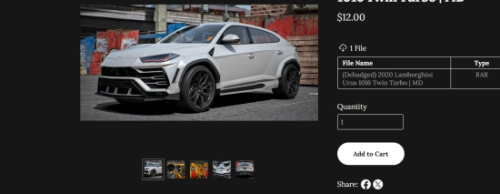 More information about "2020 Lamborghini Urus 1016 Twin Turbo | Miatas Design"