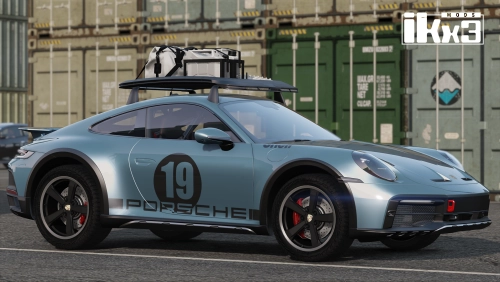 More information about "Porsche 911 Dakar 2023 | iKX3 Mods"