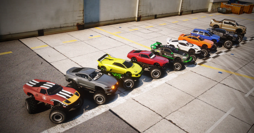 More information about "GOM MONSTER TRUCK PACK 1"