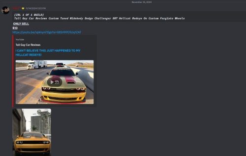 More information about "Tall Guy Car Reviews Custom Tuned Widebody Dodge Challenger SRT Hellcat Redeye On Custom Forgiato Wheels"
