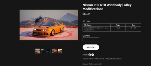 More information about "Nissan R32 GTR Widebody | Alley Modifications"