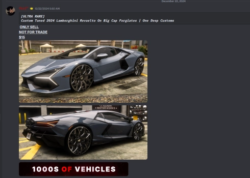 More information about "Custom Tuned 2024 Lamborghini Revuelto On Big Cap Forgiatos | One Deep Customs"