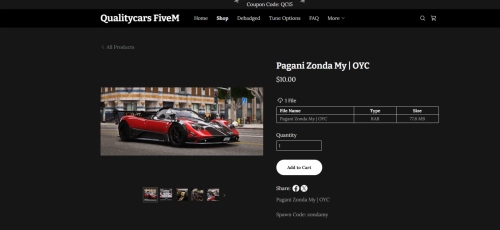 More information about "Pagani Zonda My | OYC"