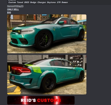 More information about "Custom Tuned 2023 Dodge Charger Daytona 170 Demon"